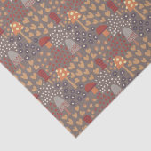 ファームハ素朴ウス秋マッシュルームハートデクページ 薄葉紙 (詳細)