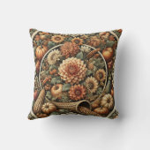 ファームハ素朴ウス秋秋ヴィンテージ感謝祭 クッション (裏面)