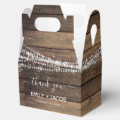 ファームハ素朴ウス結婚の感謝 フェイバーボックス (オープン)