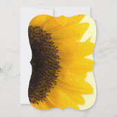 ファームハ素朴ウス結婚フラワー 招待状 (裏面)