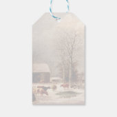 ファームハ素朴ウス絵画ズウィズスレイギフトラベル ギフトタグ (裏面)