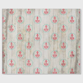 ファームハ素朴ウス航海のいかりトロピカルビーチ ラッピングペーパー (フラット)