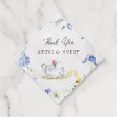 ファームハ素朴ウス鶏 | 赤ちゃんシャワー フェイバータグ (正面)