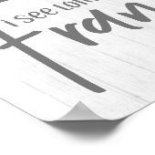 ファームハ素朴ウスI See London I See France Wood ポスター (角)