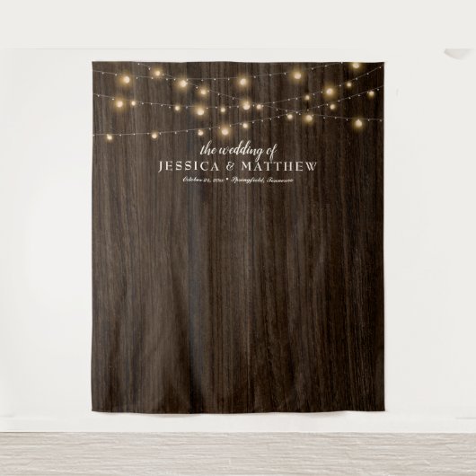 ファームハ素朴ウズキラキラ結婚イの背景 タペストリー (正面)