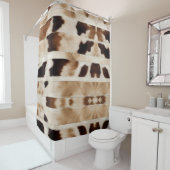 ファームハ素朴ウハウスカウプリントカウボーウエスタンカントリー シャワーカーテン (インサイチュ)