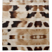 ファームハ素朴ウハウスカウプリントカウボーウエスタンカントリー シャワーカーテン (正面)