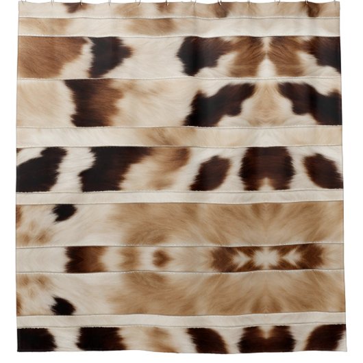 ファームハ素朴ウハウスカウプリントカウボーウエスタンカントリー シャワーカーテン (正面)