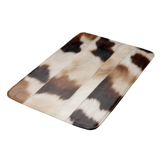 ファームハ素朴ウハウスカウプリントカウボーウエスタンカントリー バスマット (アングル)