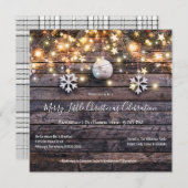 ファームハ素朴ウ素朴ッドスターズクリスマスパーティー シーズンカード (正面/裏面)