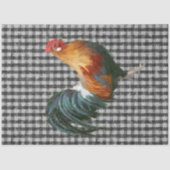 ファームハ離れウスロスター白黒バッファローチェック 薄葉紙 (正面)