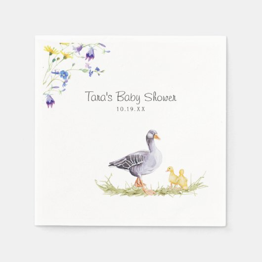 ファームハ魅力的ウス |マザーグースフローラ スタンダードカクテルナプキン (正面)