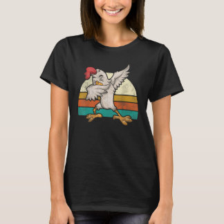 ファームバおもしろいード農家キッズギフトダブルースターレトロ Tシャツ