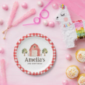 ファームバースデーパーティー紙プレート ペーパープレート (パーティー)