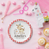 ファームバースデーパーティー紙プレート ペーパープレート (パーティー)