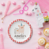 ファームバースデーパーティー紙プレート ペーパープレート (パーティー)