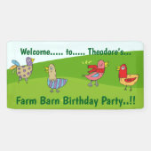 ファームバーンバースデーパーティー 横断幕 (横)