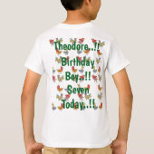 ファームバーンバースデーパーティー Tシャツ (裏面)