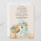 ファームバーンフィールズ結婚コテージ 招待状 (正面)