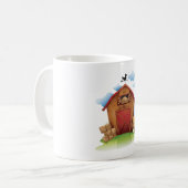 ファームバーン コーヒーマグカップ (正面左)