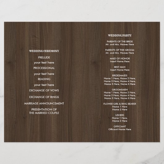 ファームバ素朴ンウッド結婚ズ折り畳みプログラム (裏面)