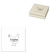 ファームパーソナライズされたの所有者名 ラバースタンプ (押印)