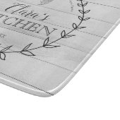 ファームパーソナライズされたハウスグレイウッド カッティングボード (角)