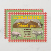 ファームパーティー有償はがき ポストカード (正面/裏面)