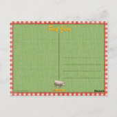 ファームパーティー有償はがき ポストカード (裏面)