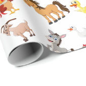 ファームパーティー ラッピングペーパー (ロールコーナー)