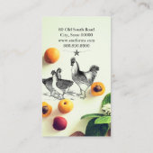 ファームビオーガニックジネスカード 名刺 (裏面)