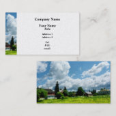 ファームビスタ – プラチナフィニッシュ 名刺 (正面/裏面)