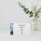 ファームビスタ – プラチナフィニッシュ 名刺 (スタンド正面)