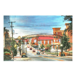 ファームビルVAバージニア – ウェルカムアーチ フォトプリント           