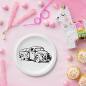 ファームピックアップ紙プレート ペーパープレート (パーティー)