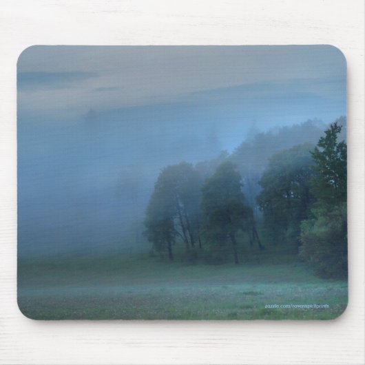 ファームフィールド、牧草地、牧草地、パドック マウスパッド (正面)