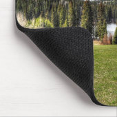 ファームフィールド、牧草地、牧草地、パドック マウスパッド (コーナー)