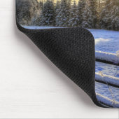 ファームフィールド、牧草地、牧草地、パドック マウスパッド (コーナー)