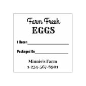 ファームフレッシュエッグズウッドアートスタンプ ラバースタンプ (インプリント)