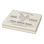 ファームフレッシュエッグズチキンヘンカスタム ラバースタンプ (スタンプ)