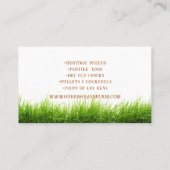 ファームフレッシュエッグノベルティデザイン 名刺 (裏面)