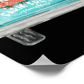 ファームフレッシュカボチャかわいいトラック幸せな秋秋Th ポスター (角)