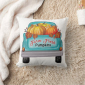 ファームフレッシュカボチャヴィンテージトラック クッション (ブランケット)
