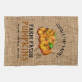 ファームフレッシュカボチャ キッチンタオル (横)