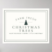 ファームフレッシュクリスマスツリーズホリデーポスター ポスター (正面)