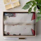 ファームフレッシュツリーズヴィンテージレッドトラックホリデーティッシュ 薄葉紙 (ギフト)