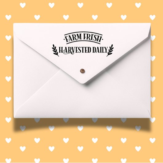 ファームフレッシュハーベストテーマ セルフインキングスタンプ