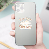 ファームフレッシュパンプキンス秋 シール (スマートフォン)