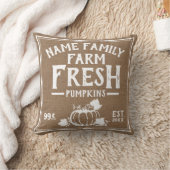 ファームフレッシュパンプキンズバフェイクーラップ装飾用クッション クッション (ブランケット)