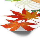 ファームフレッシュパンプキンパッチ秋ハーベストファームハウス ポスター (角)